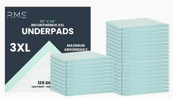 Introducing the New and Improved RMS Brands Heavy Incontinence Underpads: Unmatched Protection and Comfort