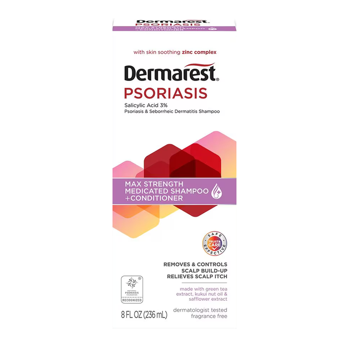 Dermarest Psoriasis Max Strength Medicated Shampoo + Conditioner